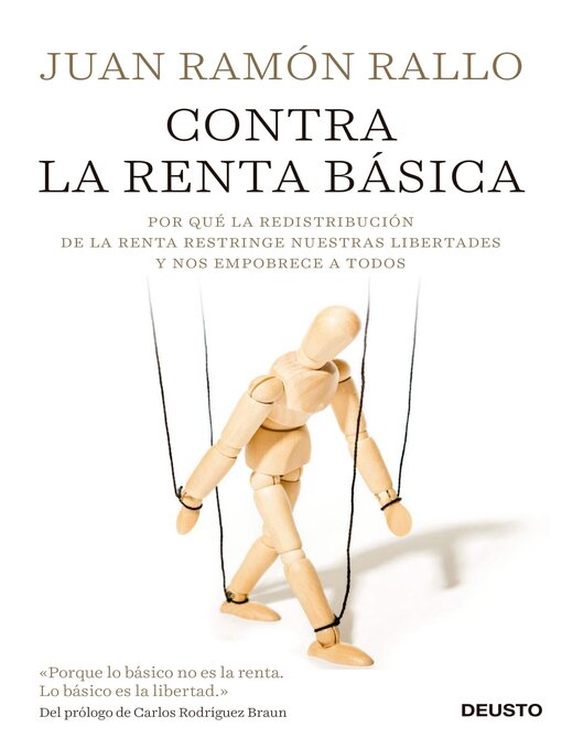 Title details for Contra la renta básica by Juan Ramón Rallo - Available
